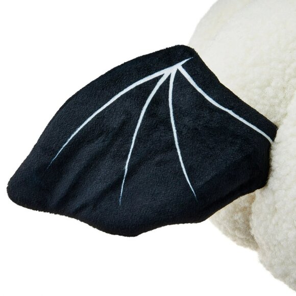 Halloween Jack-O'-Lantern Pumpkin With Bat Wings 8.5" x 19" Decorative Pillow - Picture 2 of 16